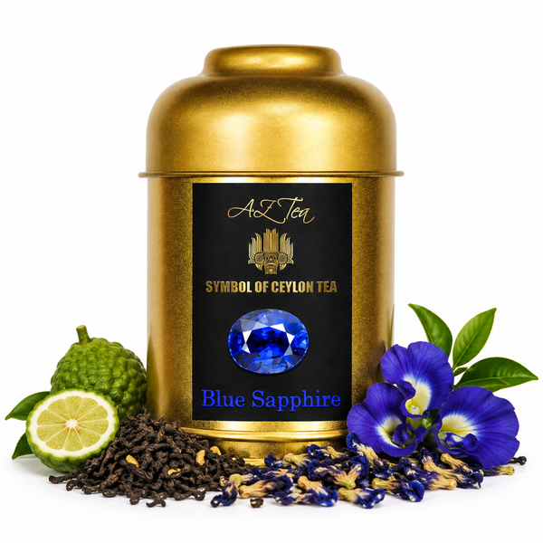 AZ-TEAS Blue Sapphire – bezkofeinový Earl Grey s klitorií 50 g