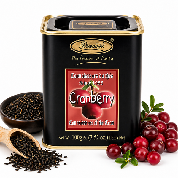 Premier's Cranberry – černý čaj s příchutí brusinky 100 g
