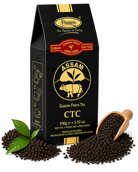 Premier's Tea Assam CTC – granulovaný černý čaj 100 g