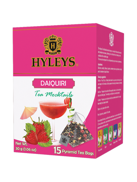 Černý čaj Hyleys DAIQUIRI - pyramidové sáčky 15 x 2g