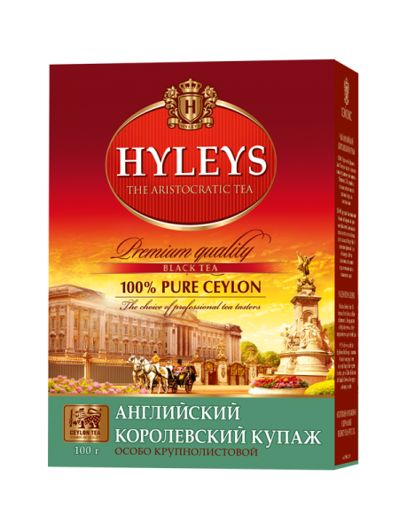 Černý čaj Hyleys English Royl Blend Tea - 100g sypaný 