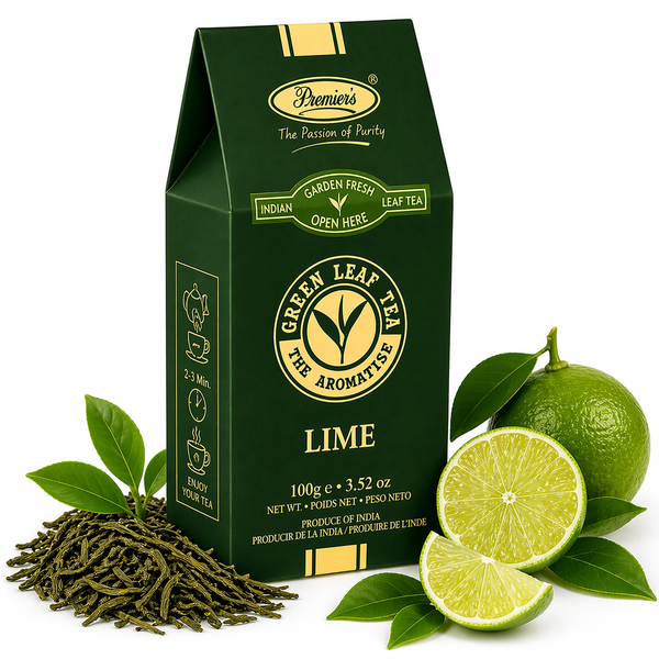 Zelený čaj Premier's Tea Lime  -100g sypaný  