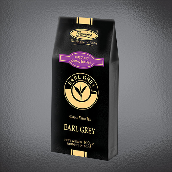Černý čaj Premier's Earl Grey Tea -100g sypaný 