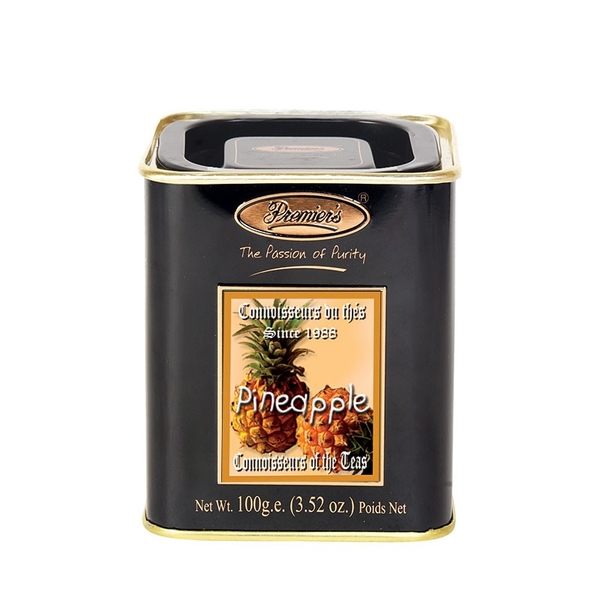 Černý čaj Premier's Pineapple -100g sypaný - plech 