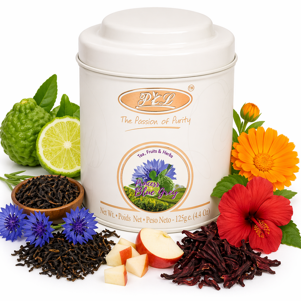 Premier's Tea Princess Blue Grey – černý čaj s bergamotem 125 g