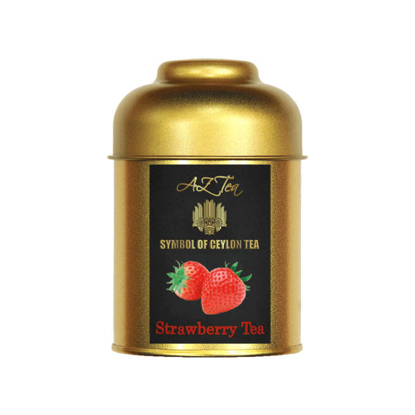Černý čaj Az-teas Premium Strawberry Tea  - 50g sypaný
