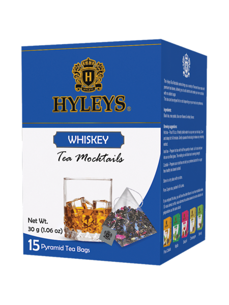 Černý čaj Hyleys WHISKEY - pyramidové sáčky 15 x 2g