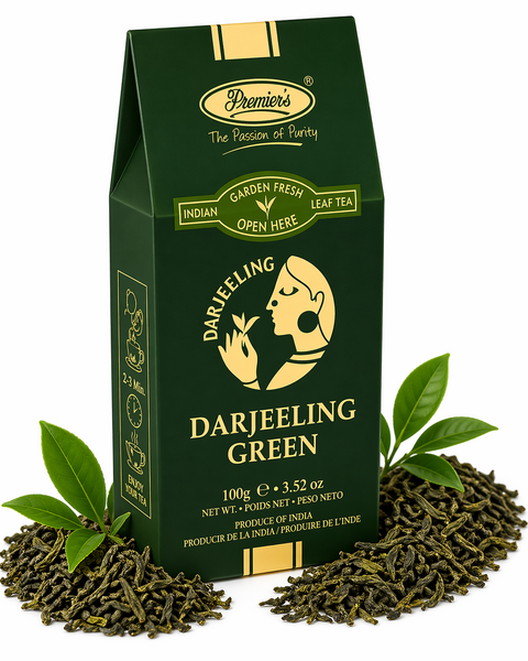 Premier's Tea Darjeeling Green Tea 100 g – balení
