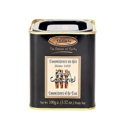 Černý čaj Premier's Cream caramel -100g sypaný - plech 